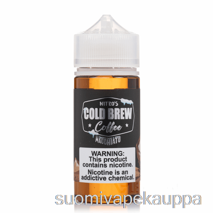 Vape Suomi Macchiato - Nitros Cold Brew - 100ml 0mg